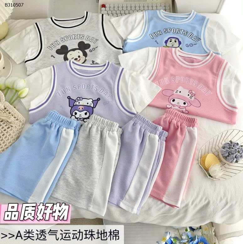 BỘ BÉ HOẠT HÌNH  -Sỉ 115k