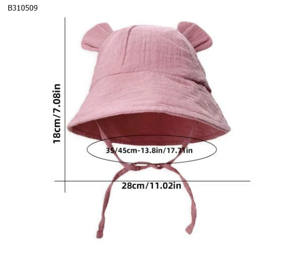 MŨ CHỐNG NẮNG DỄ THƯƠNG CHO BÉ-Sỉ 58k