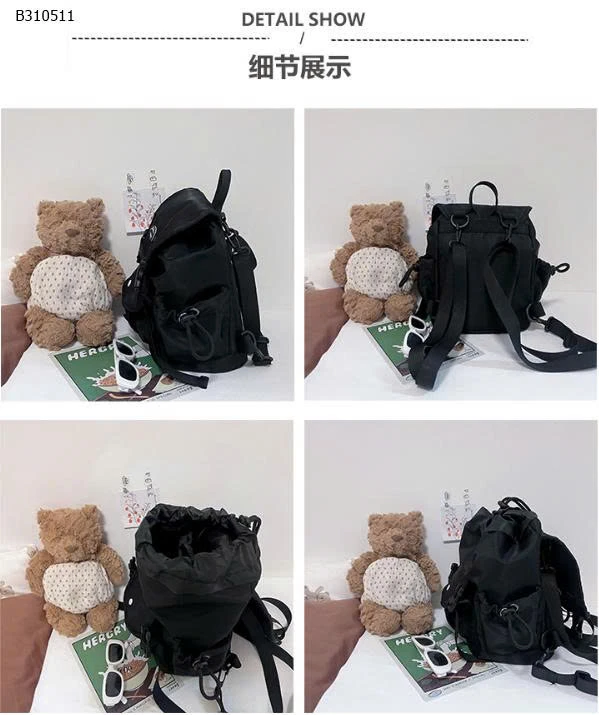 BALO VẢI MỞ NẮP -Sỉ 132k