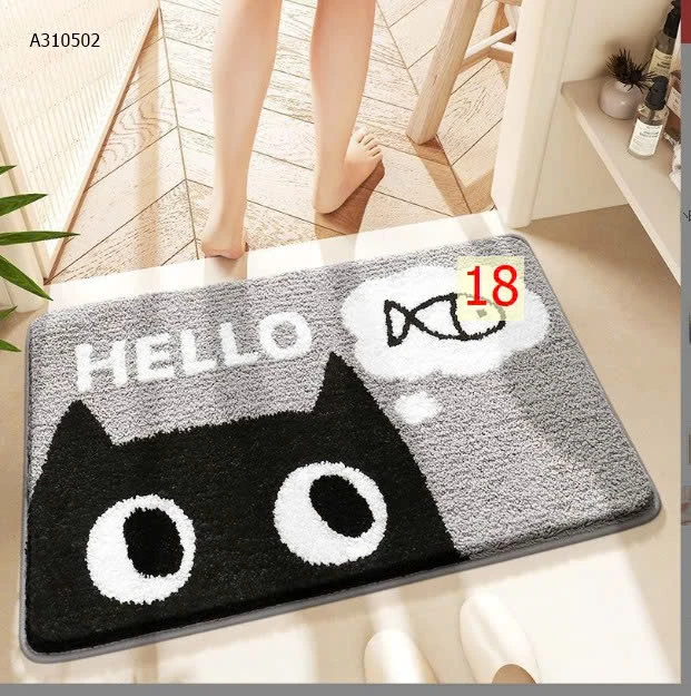 THẢM LÔNG LAU CHÂN-Sỉ 35k/1 tấm bán từ 2 tấm