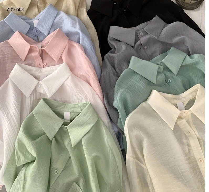 ÁO SƠ MI CHỐNG NẮNG THỜI TRANG  -Sỉ 142k