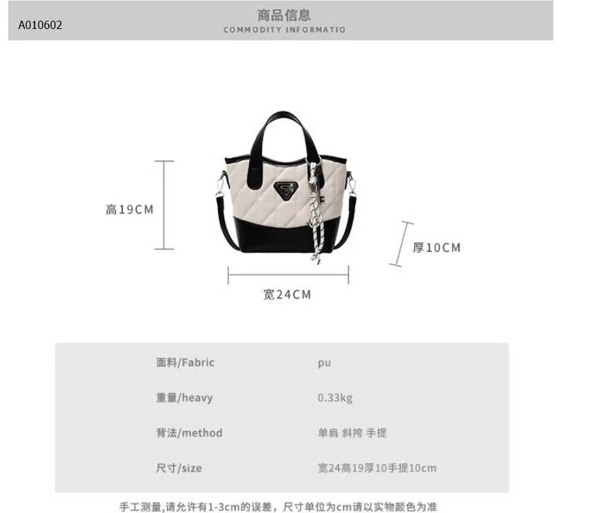 TÚI XÁCH THỜI TRANG KÈM MẶT DÂY CHHUYỀN CHO NỮ  -Sỉ 140k