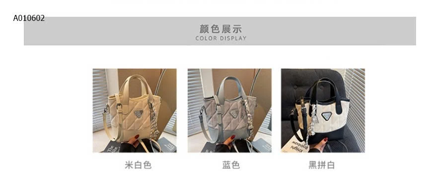 TÚI XÁCH THỜI TRANG KÈM MẶT DÂY CHHUYỀN CHO NỮ  -Sỉ 140k