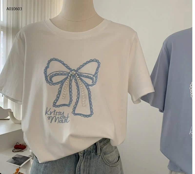  ÁO THUN NƠ NGỌC  -Sỉ 129k