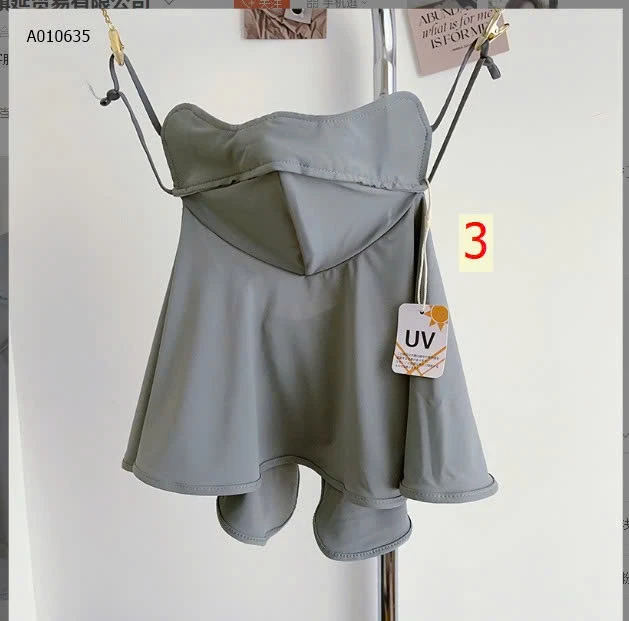 KHẨU TRANG CHỐNG NẮNG VÀ CỔ  - sỉ 49k