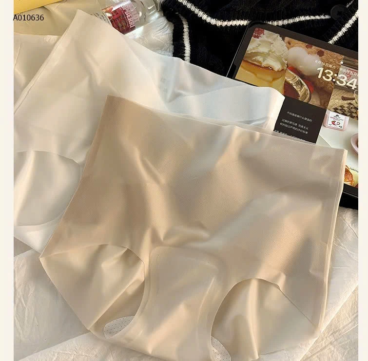 QUẦN CẠP CAO GEN BỤNG BĂNG LỤA  - Sỉ 90k/1 set 5 chiếc mix màu 