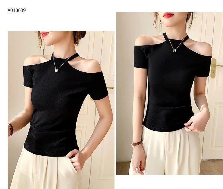 Áo phông hở vaiSỉ 115k