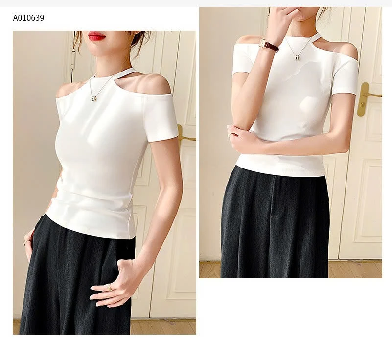 Áo phông hở vaiSỉ 115k