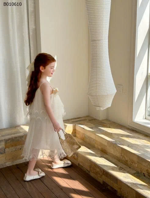 VÁY 2 DÂY CÔNG CHÚA CHO BÉ GÁI - sỉ 207k