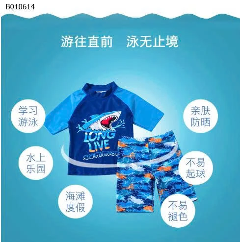 SET BỘ BƠI 3 MÓN BÉ TRAI- sỉ M- 2XL: 130k 3XL-5XL: 145k