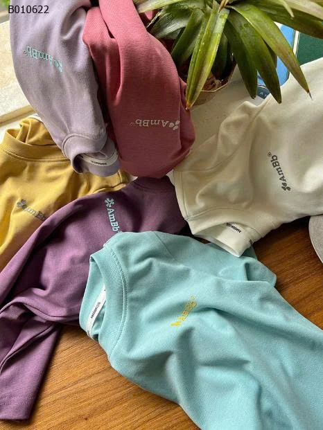 ÁO PHÔNG TRƠN DÁNG NGẮN AMBB   - sỉ sz 90-150: 102k sz 160: 112k sz 170: 121k