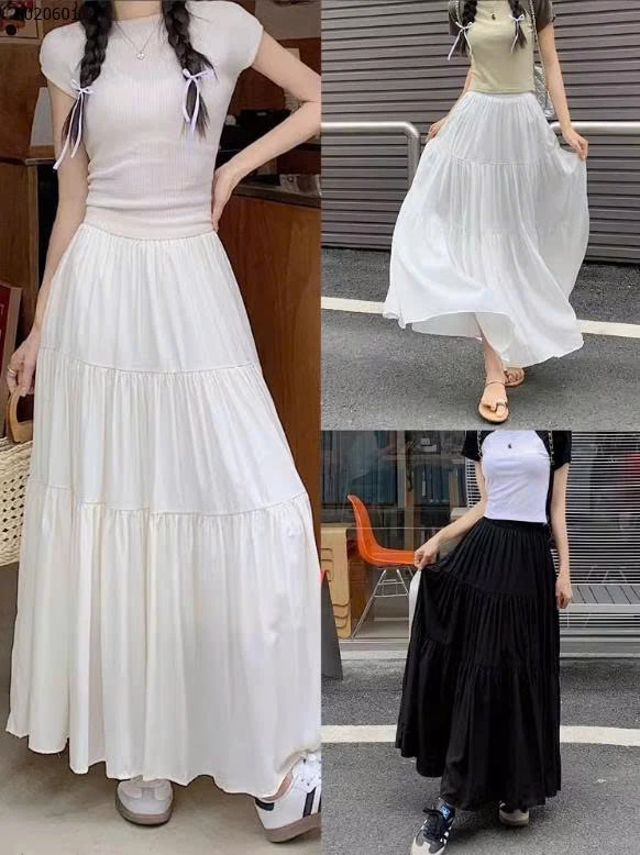 CHÂN VÁY DÁNG DÀI-sỉ 102k