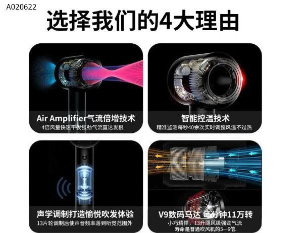 MÁY SẤY TÓC ION -sỉ 320k