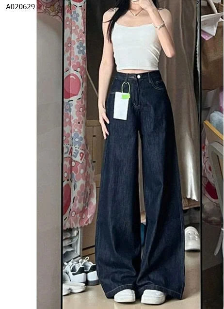 QUẦN JEAN XANH ĐẬM ỐNG LOE-sỉ 150k