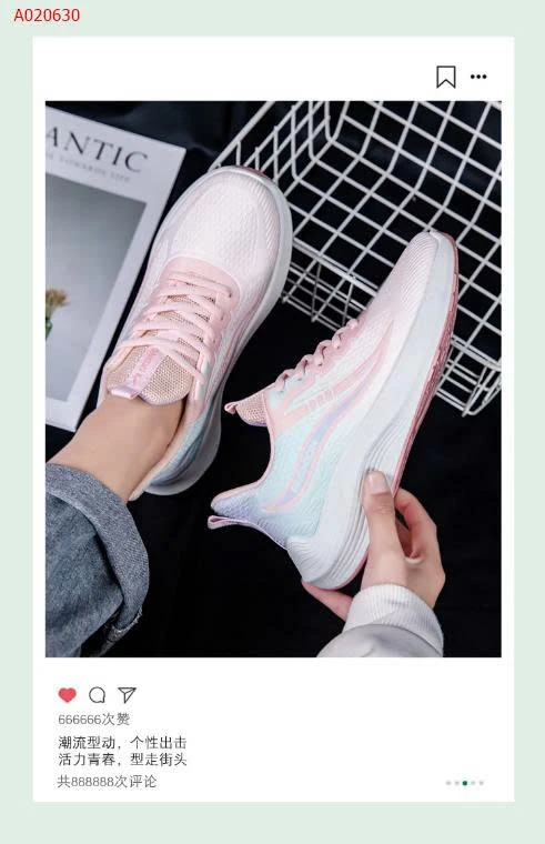 GIÀY THỂ THAO NỮ PHỐI MÀU-sỉ 98k