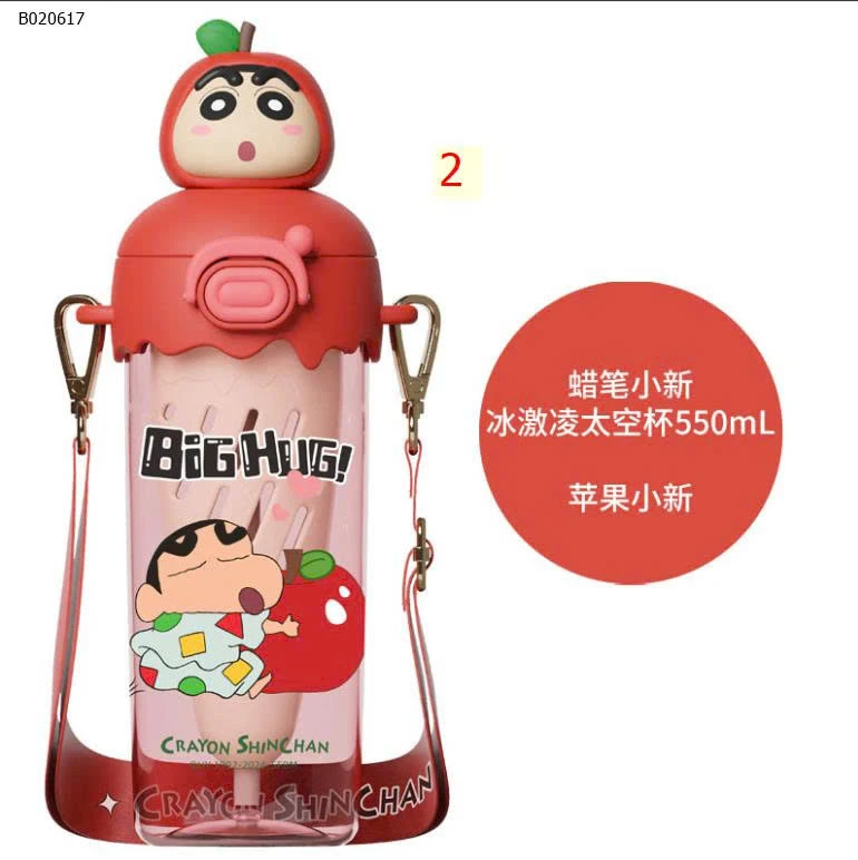 BÌNH NƯỚC NHỰA CRAYON SHIN CHAN CHO BÉ -sỉ 169k