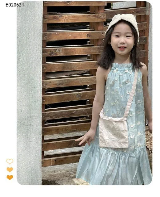 VÁY XANH CHO BÉ YÊU -sỉ 211k