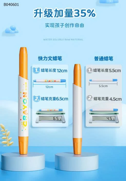  HỘP BÚT SÁP LỤA 2IN1- sỉ 120k