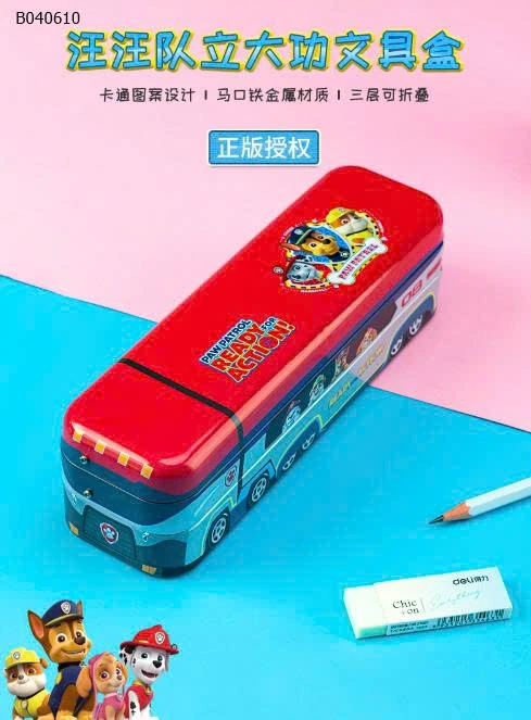 HỘP BÚT Ô TÔ DELI  - sỉ 70k