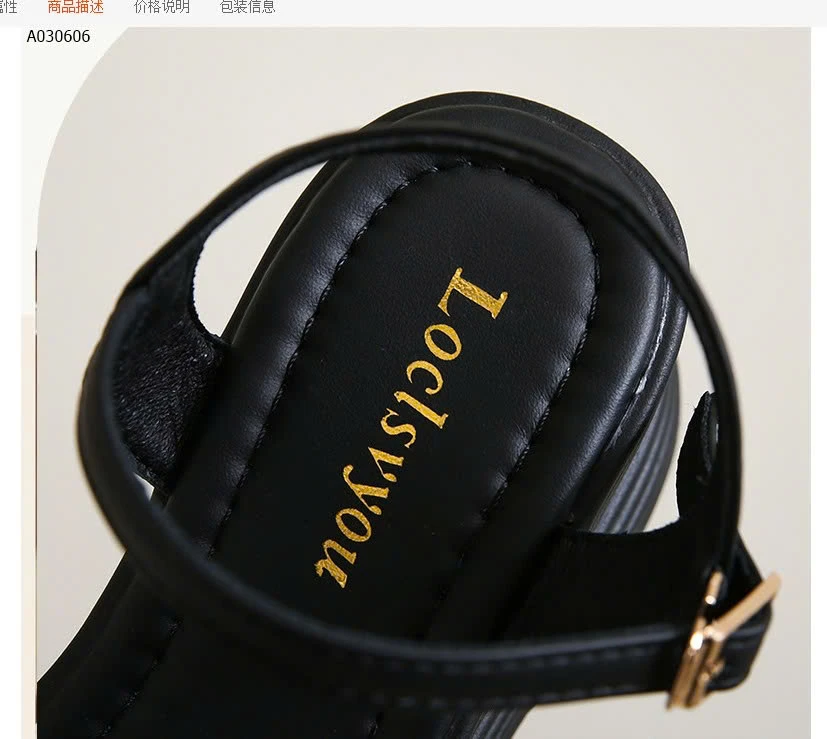 SANDAL QUAI NHÚN -Sỉ 135k