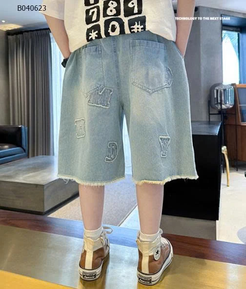 QUẦN SHORT JEAN CHO BÉ TRAI- sỉ 190k