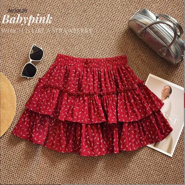 CHÂN VÁY TẦNG HOA NHÍ ANNA-Sỉ 149k