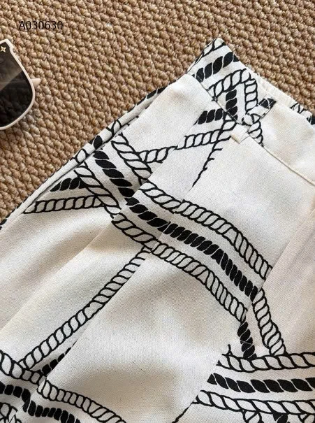 QUẦN SUÔNG ỐNG RỘNG HỌA TIẾT ANNA-Sỉ 209k