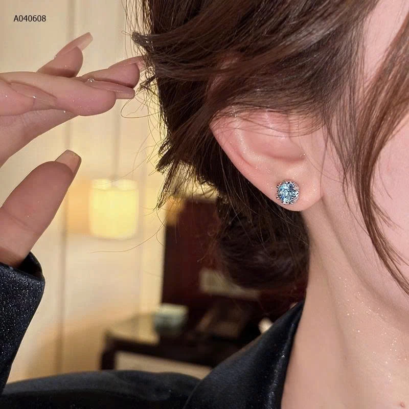 Bông tai xanh xanh nhà GOLICC- sỉ 100k