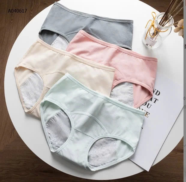 SET 5 QUẦN CHIP CHO NGÀY ĐÈN ĐỎ  - Sỉ 125k/1 set 5 chiếc mix màu 