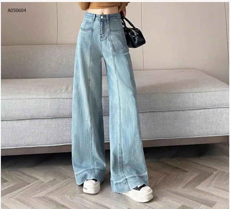 QUẦN JEAN XUÔNG VIỀN GÂN  - sỉ 179k