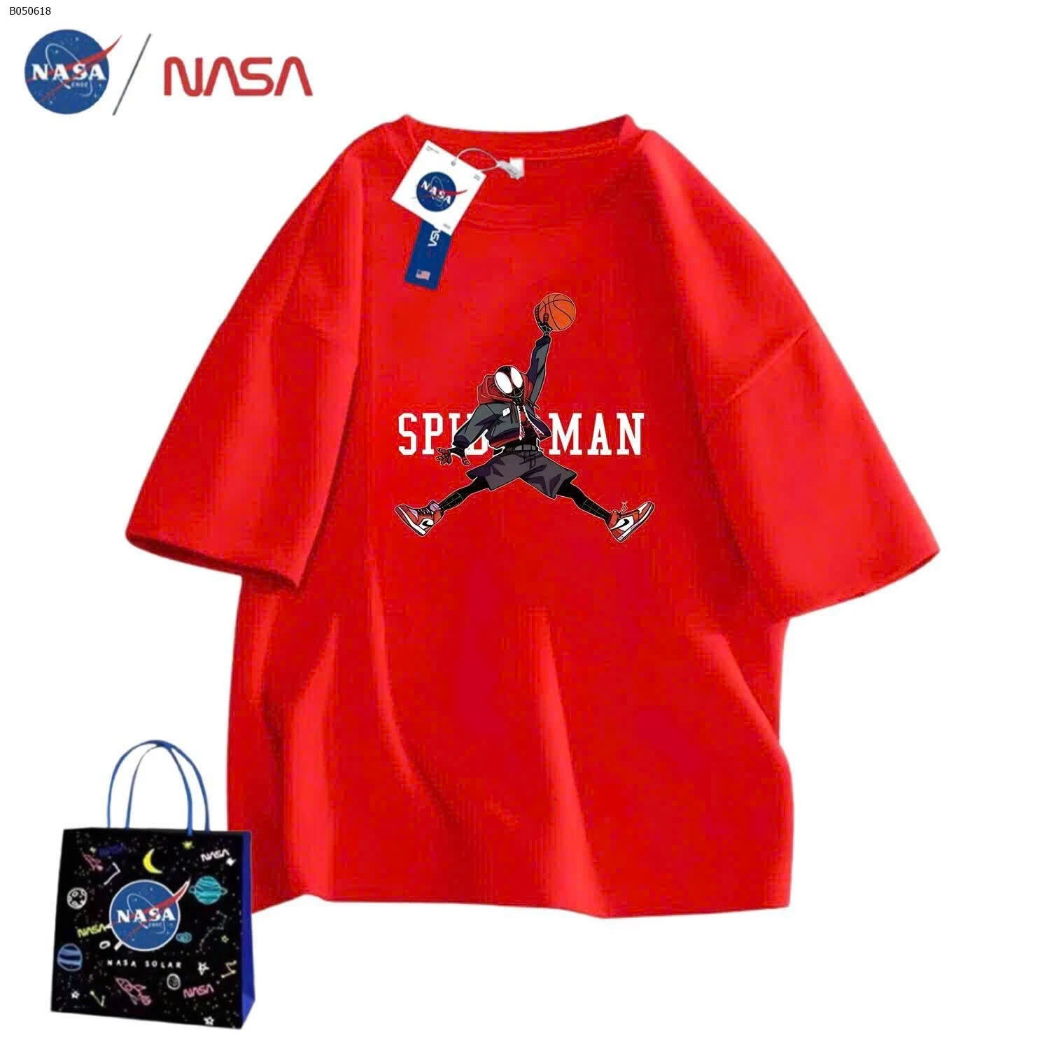 SET 2 ÁO PHÔNG NASA  - sỉ 116k/set 2c như hình