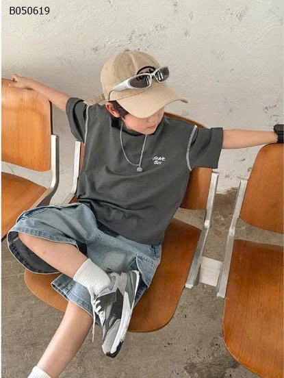 QUẦN SOOC JEAN TÚI HỘP BÉ TRAI  - sỉ 106k