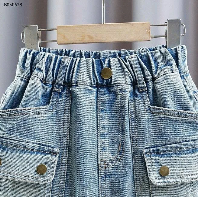 CHÂN VÁY JEAN CHO BÉ   - sỉ 114k