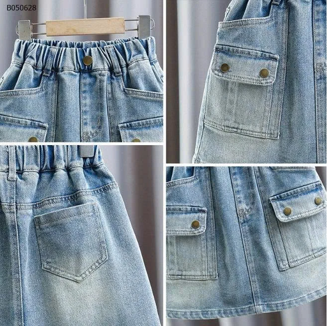 CHÂN VÁY JEAN CHO BÉ   - sỉ 114k