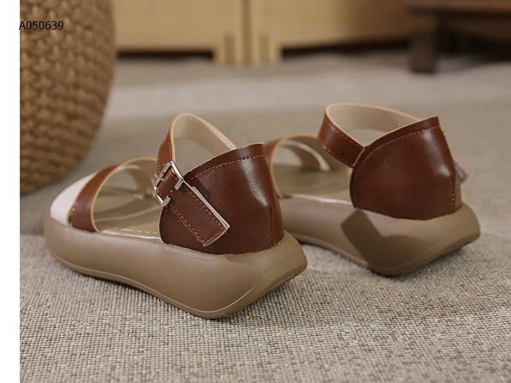 SANDAL ĐẾ SUỒNG QUAI NGANG NỮ   - sỉ 165k