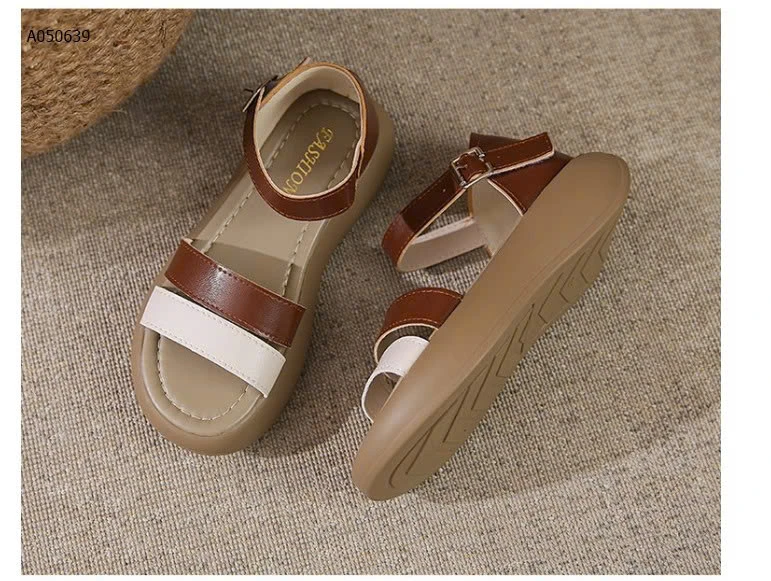 SANDAL ĐẾ SUỒNG QUAI NGANG NỮ   - sỉ 165k
