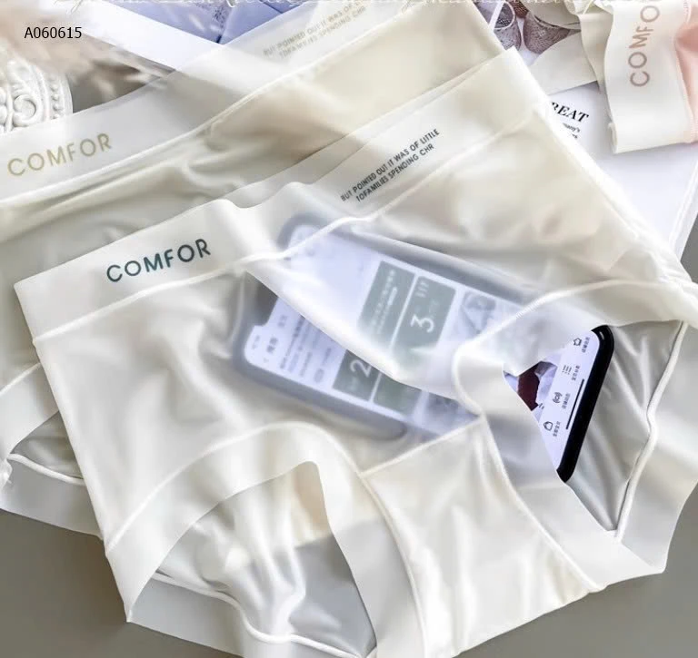 COMBO 10C QUẦN CHIP COMFORT BĂNG LỤA   - sỉ 125k/1 set 10 chiếc mix màu