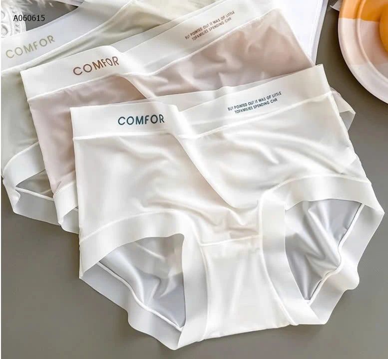 COMBO 10C QUẦN CHIP COMFORT BĂNG LỤA   - sỉ 125k/1 set 10 chiếc mix màu