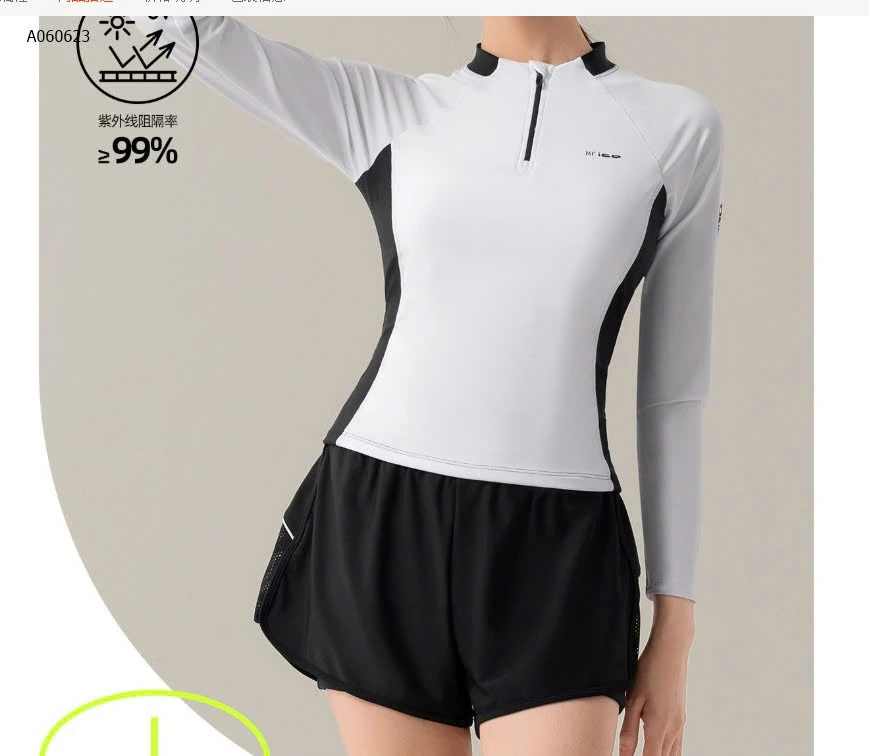 BỘ BƠI DÀI TAY CHỐNG NẮNG 361 - sỉ 285k