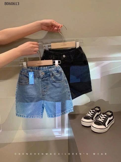 QUẦN SHORT JEAN TRƠN – ITEM “PHẢI CÓ” TRONG TỦ ĐỒ CỦA BÉ3 - sỉ 120k
