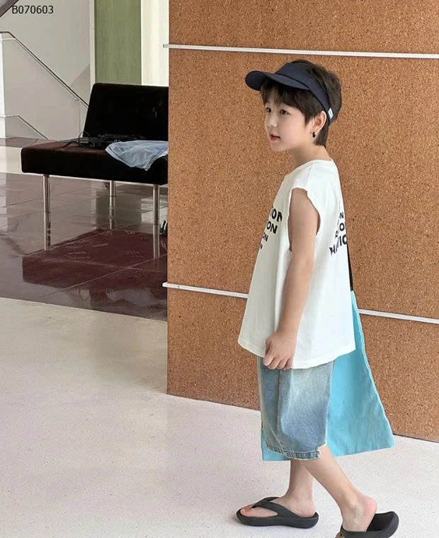  ÁO SÁT NÁCH BT AMBBKIDS -Sỉ sz 90-150: 104k sz 160: 113k 