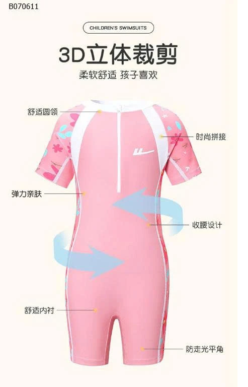 ĐỒ BƠI LIỀN THÂN WARRIOR BÉ GÁI-Sỉ 145k