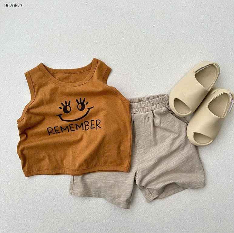 ÁO BA LỖ MẶT CƯỜI CHO BÉ TRAI -sỉ 109k