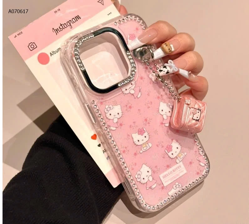 ỐP ĐIỆN THOẠI MÈO HELLO KITTY - Sỉ ốp: 85k/  ốp kèm pk : 103k 