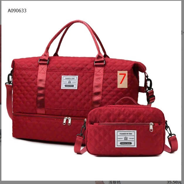 SET TÚI CÁ NHÂN ĐỰNG ĐỒ DU LỊCH OR ĐI TẬP -  Sỉ 180k/ set 2 túi ( to+nhỏ)