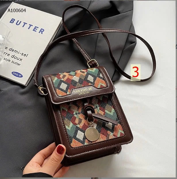 TÚI ĐEO VAI HỌA TIẾT THỔ CẨM CHO NỮ - sỉ 82k