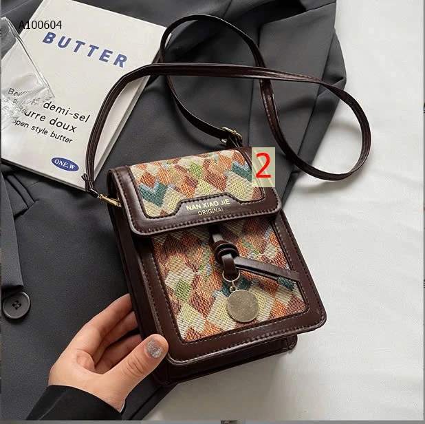 TÚI ĐEO VAI HỌA TIẾT THỔ CẨM CHO NỮ - sỉ 82k