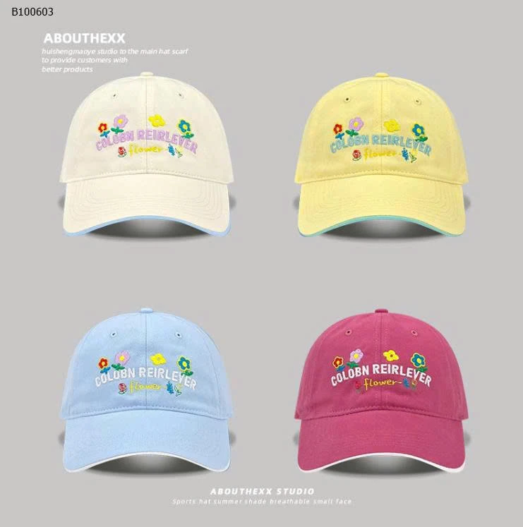 MŨ LƯỠI TRAI CHO NỮ -sỉ 60k