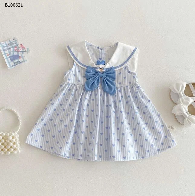 Váy cổ thủy thủ bé gái -sỉ 160k