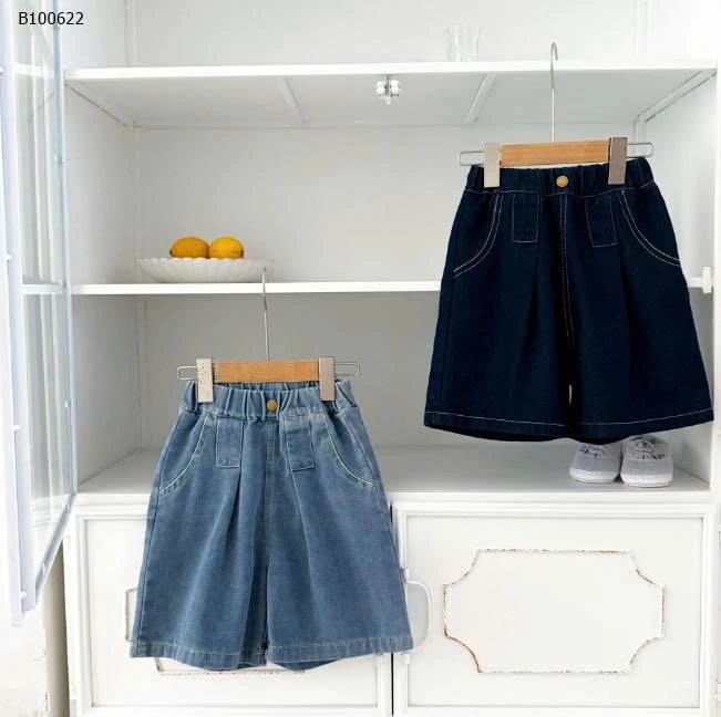 QUẦN SHORT DENIM BÉ  -sỉ 126k
